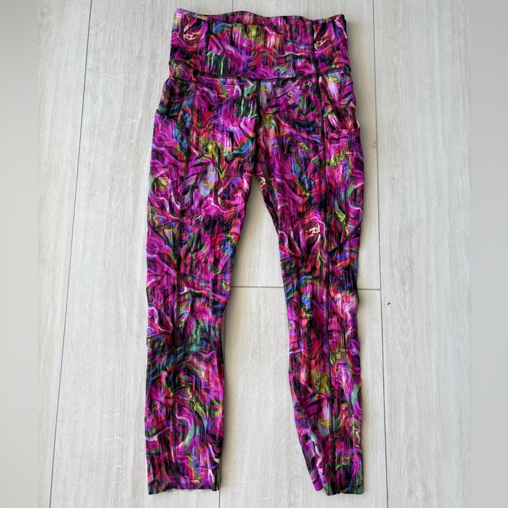 Lululemon 25” Fast & Free High Rise Leggings Size 4